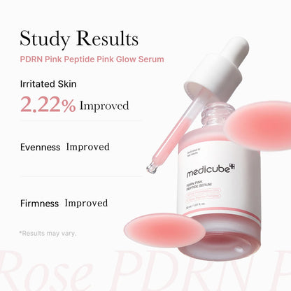 Medicube Salmon DNA PDRN Pink Peptide Serum,Smooth&Fast-Absorbing,Refreshing&Non-Sticky,Korean Skincare,K-Beauty,Korean Makeup