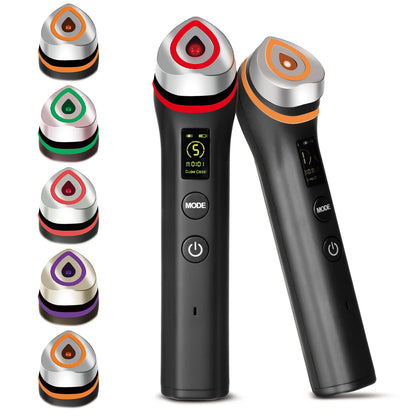 Ager Booster Pro Lifting Face Neck Therapy Device, Anti-Aging Skin Tightening Massager for Pore Refining Skincare Absorption