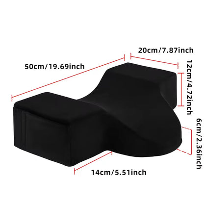 U-shaped memory foam false eyelashes pillow ergonomic curve neck pillow salon home eyelash transplantation beauty make up