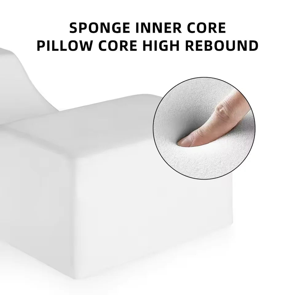 U-shaped memory foam false eyelashes pillow ergonomic curve neck pillow salon home eyelash transplantation beauty make up