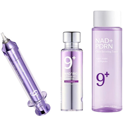 NAD+ Retinol No. 9 Eye Cream BIO Lifting-sil Essence NAD+ PDRN Peptides Glow Boosting Toner Korean Dull Skin Care